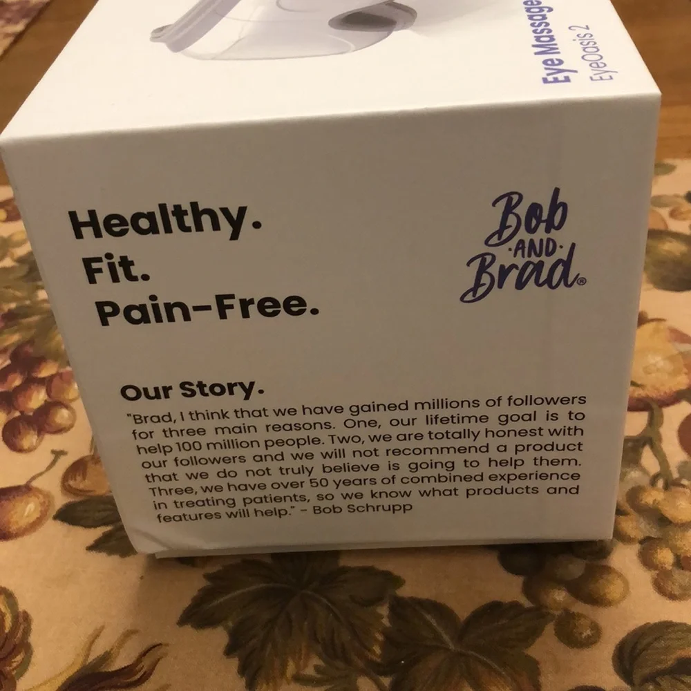 Bob and Brad EyeOasis 2 Eye Massager NWOT - Picture 8 of 10